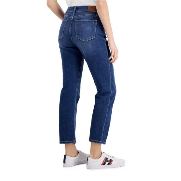 Tommy Hilfiger TH Flex Tribeca Straight-Leg Jeans Plus Size 16 - Picture 2 of 8